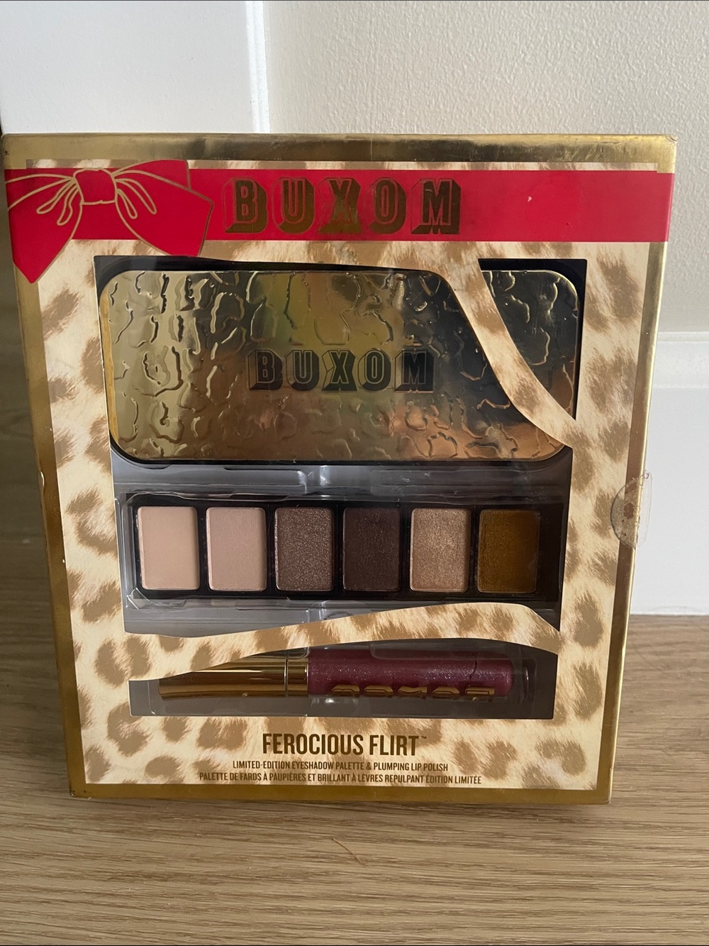 ❤️NEW!!!❤️ Buxom Ferocious Flirt Eyeshadow Palette & Lip Gloss